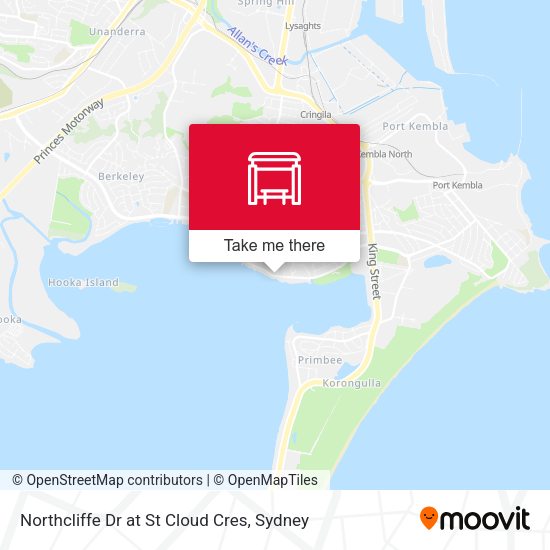 Northcliffe Dr at St Cloud Cres map