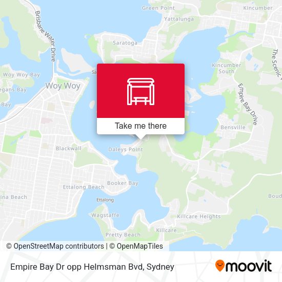 Empire Bay Dr opp Helmsman Bvd map
