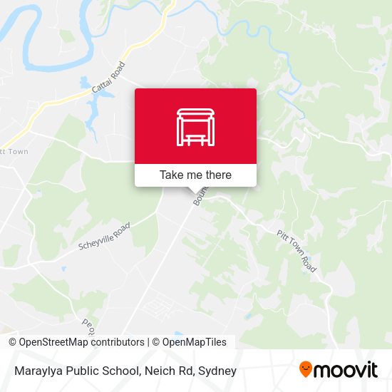 Maraylya Public School, Neich Rd map