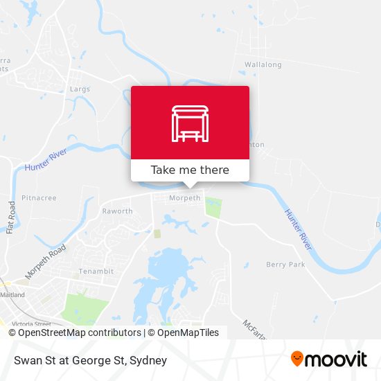 Swan St at George St map