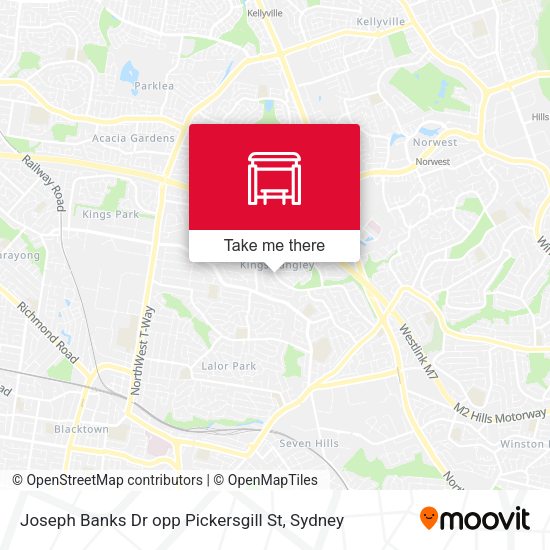 Joseph Banks Dr opp Pickersgill St map