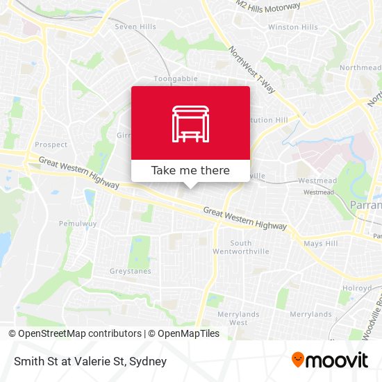 Smith St at Valerie St map