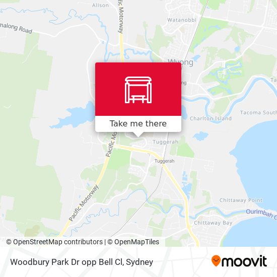Woodbury Park Dr opp Bell Cl map