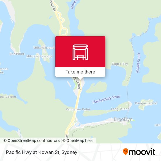 Pacific Hwy at Kowan St map