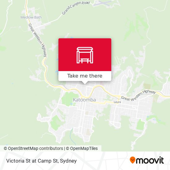 Victoria St at Camp St map