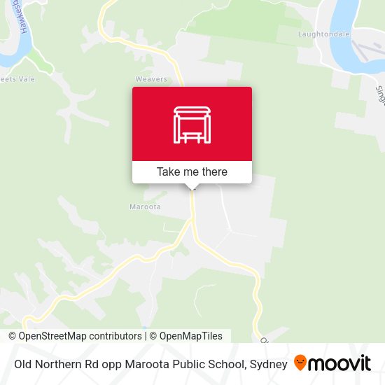 Old Northern Rd opp Maroota Public School map