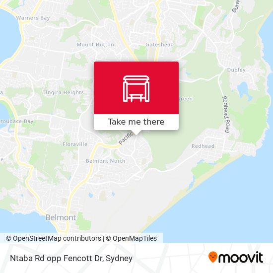 Ntaba Rd opp Fencott Dr map
