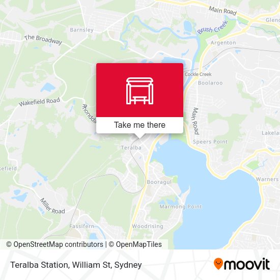 Teralba Station, William St map