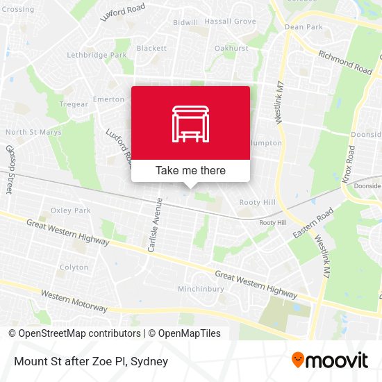 Mount St after Zoe Pl map