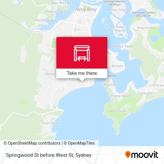 Springwood St before West St map