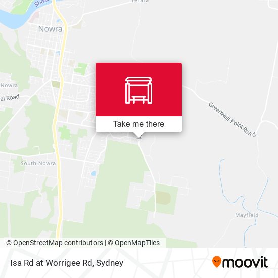 Isa Rd at Worrigee Rd map