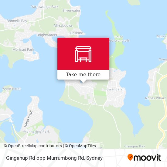 Ginganup Rd opp Murrumbong Rd map