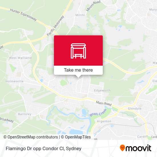 Flamingo Dr opp Condor Cl map