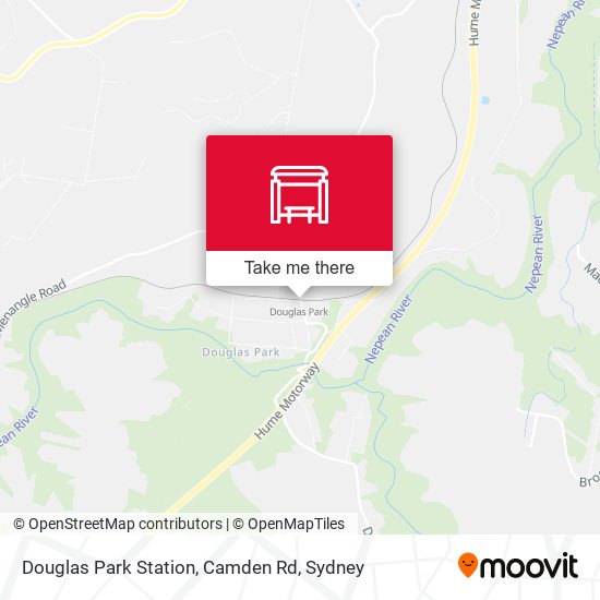 Douglas Park Station, Camden Rd map