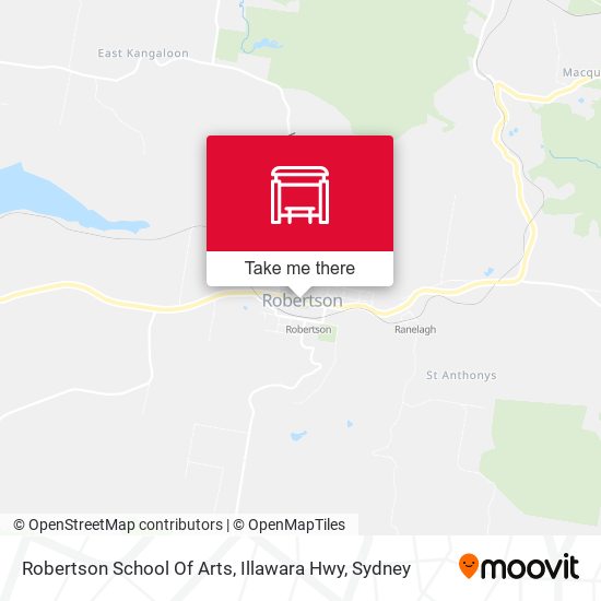 Robertson School Of Arts, Illawara Hwy map