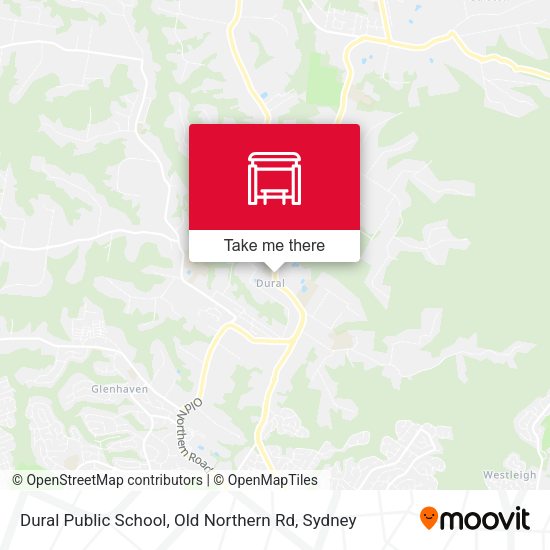 Dural Public School, Old Northern Rd map