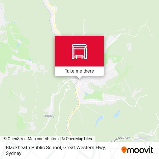 Blackheath Public School, Great Western Hwy map