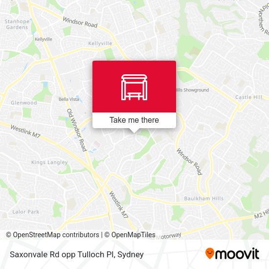 Saxonvale Rd opp Tulloch Pl map