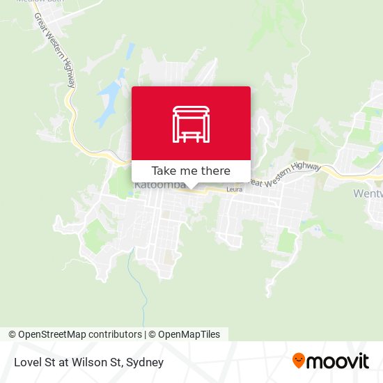 Lovel St at Wilson St map
