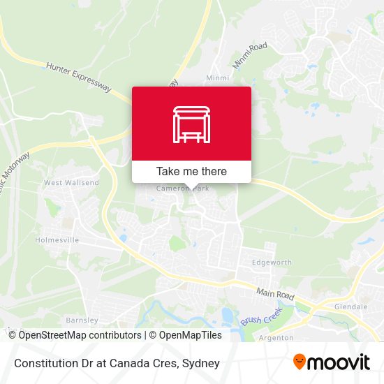 Constitution Dr at Canada Cres map
