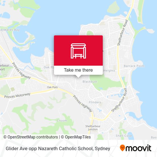 Glider Ave opp Nazareth Catholic School map
