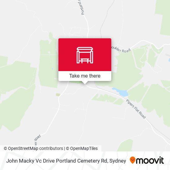 John Macky Vc Drive Portland Cemetery Rd map