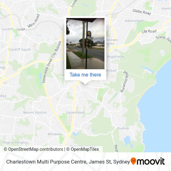 Charlestown Multi Purpose Centre, James St map