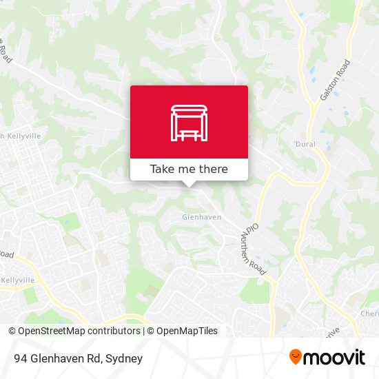 94 Glenhaven Rd map