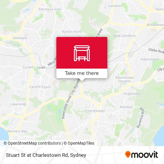 Stuart St at Charlestown Rd map