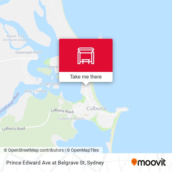 Prince Edward Ave at Belgrave St map