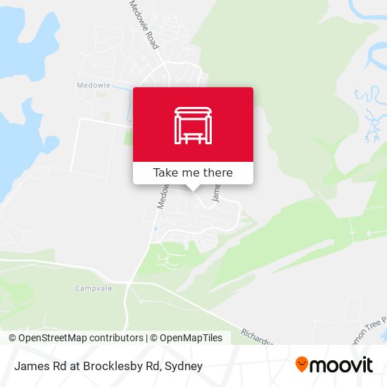 James Rd at Brocklesby Rd map