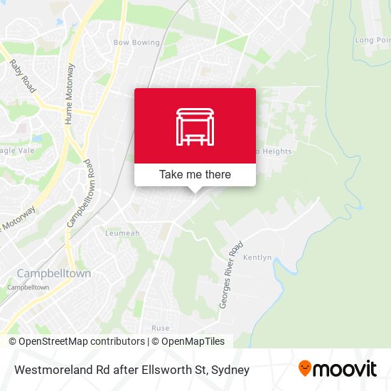 Mapa Westmoreland Rd after Ellsworth St