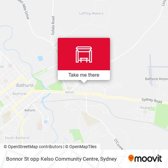 Bonnor St opp Kelso Community Centre map