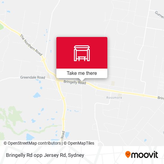 Bringelly Rd opp Jersey Rd map