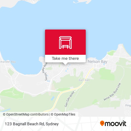 123 Bagnall Beach Rd map