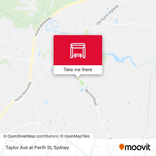 Taylor Ave at Perth St map