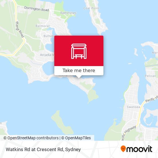 Watkins Rd at Crescent Rd map