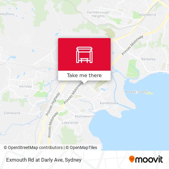 Exmouth Rd at Darly Ave map