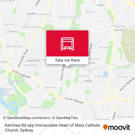Kerrinea Rd opp Immaculate Heart of Mary Catholic Church map