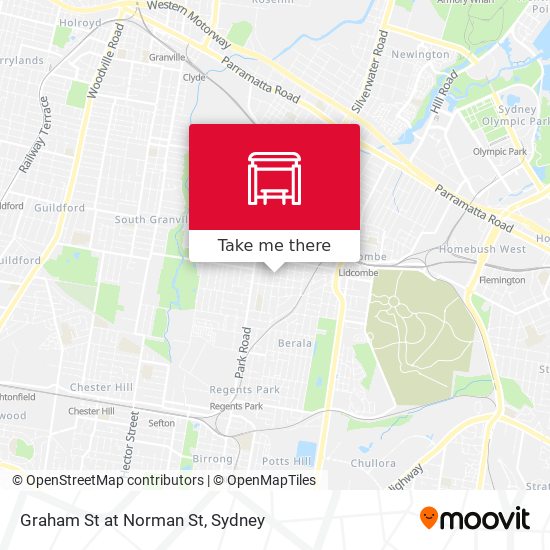 Graham St at Norman St map