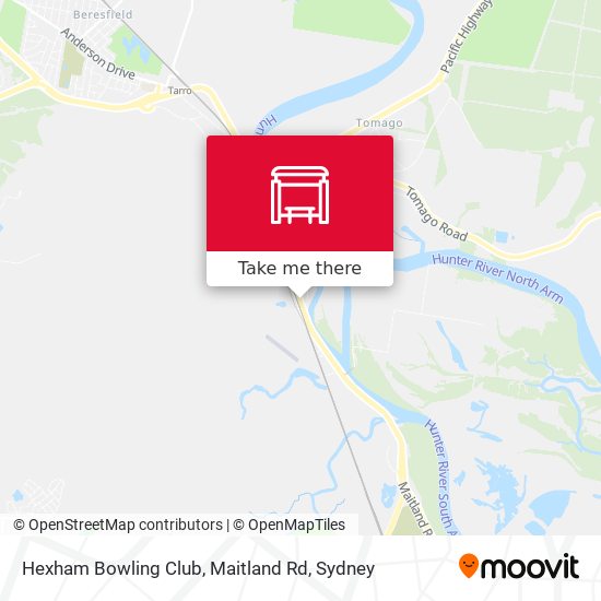 Hexham Bowling Club, Maitland Rd map