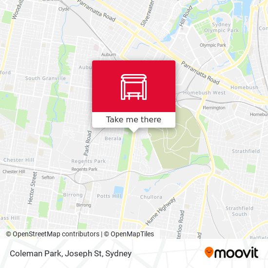 Coleman Park, Joseph St map