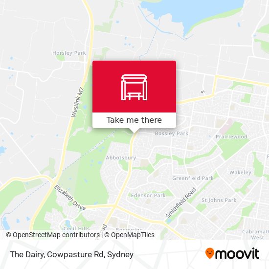 The Dairy, Cowpasture Rd map