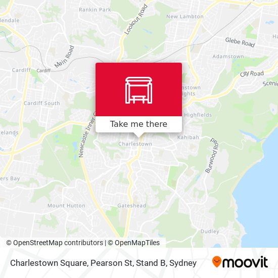 Charlestown Square, Pearson St, Stand B map
