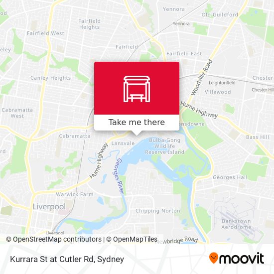 Kurrara St at Cutler Rd map