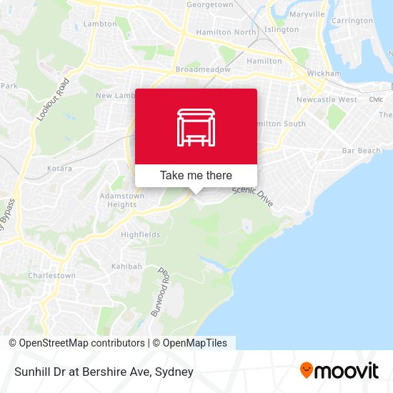 Sunhill Dr at Bershire Ave map