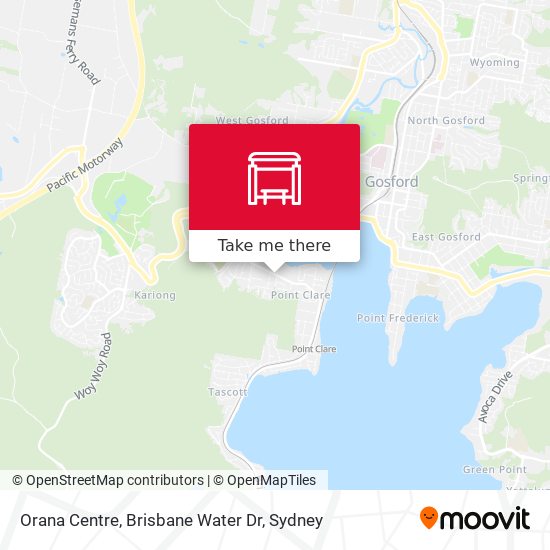 Orana Centre, Brisbane Water Dr map