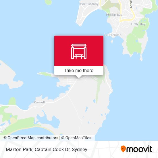 Marton Park, Captain Cook Dr map