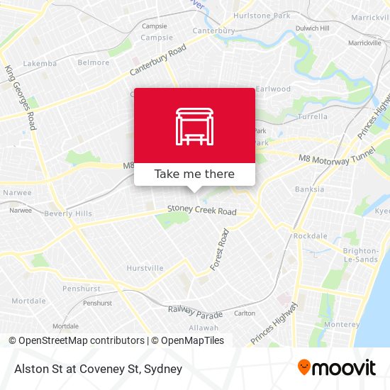 Alston St at Coveney St map