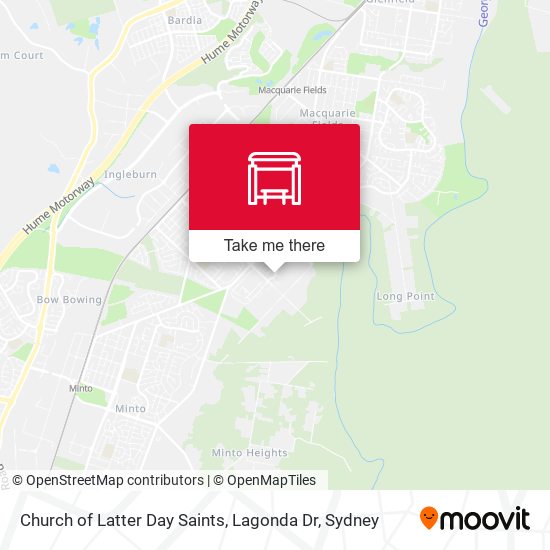 Church of Latter Day Saints, Lagonda Dr map